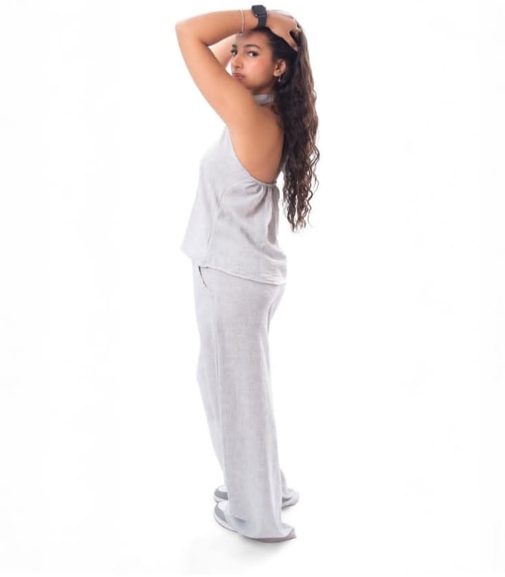 Set Gray Backless