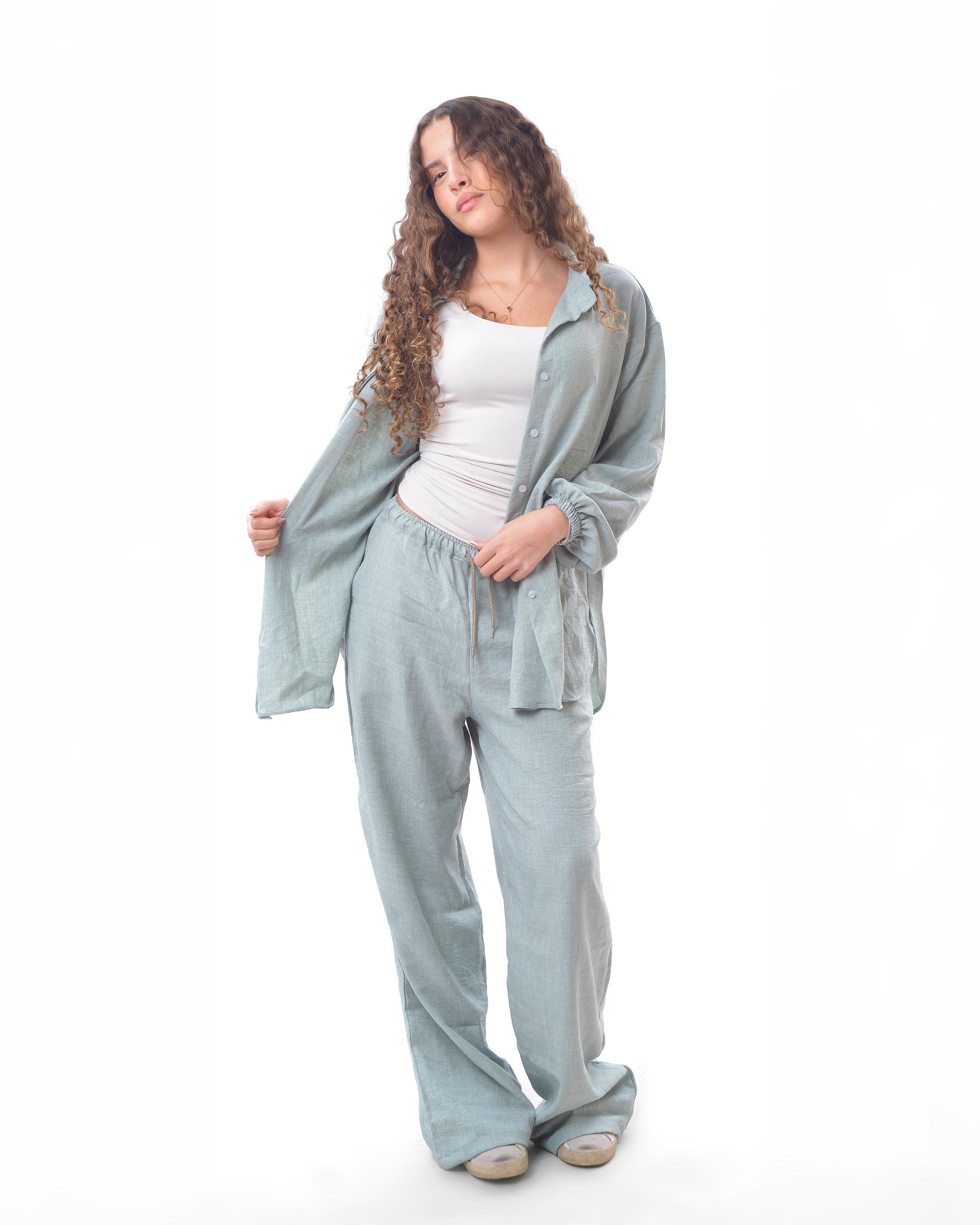 Mint Green Pants