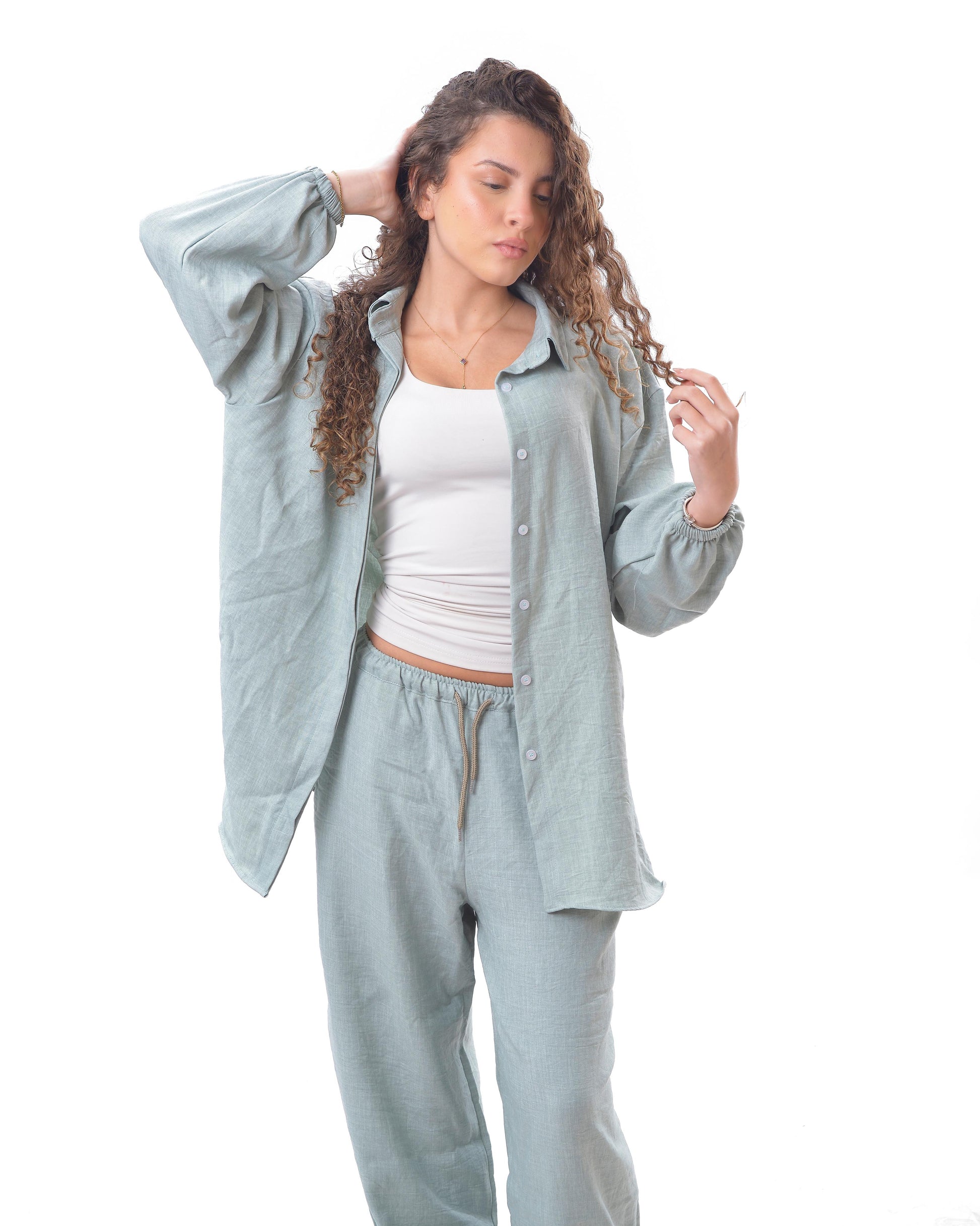 Mint Green Pants