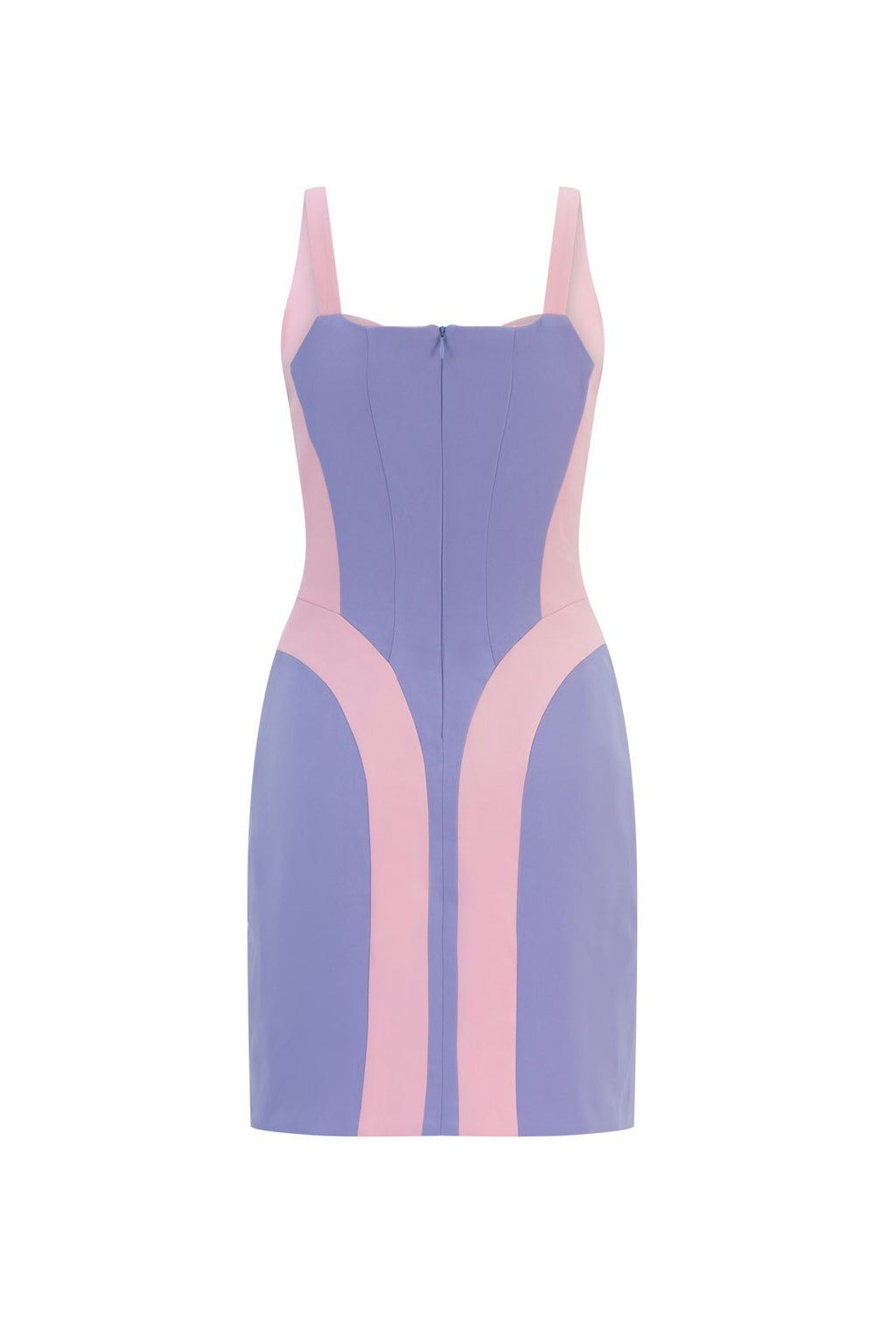 Panel dress - pink