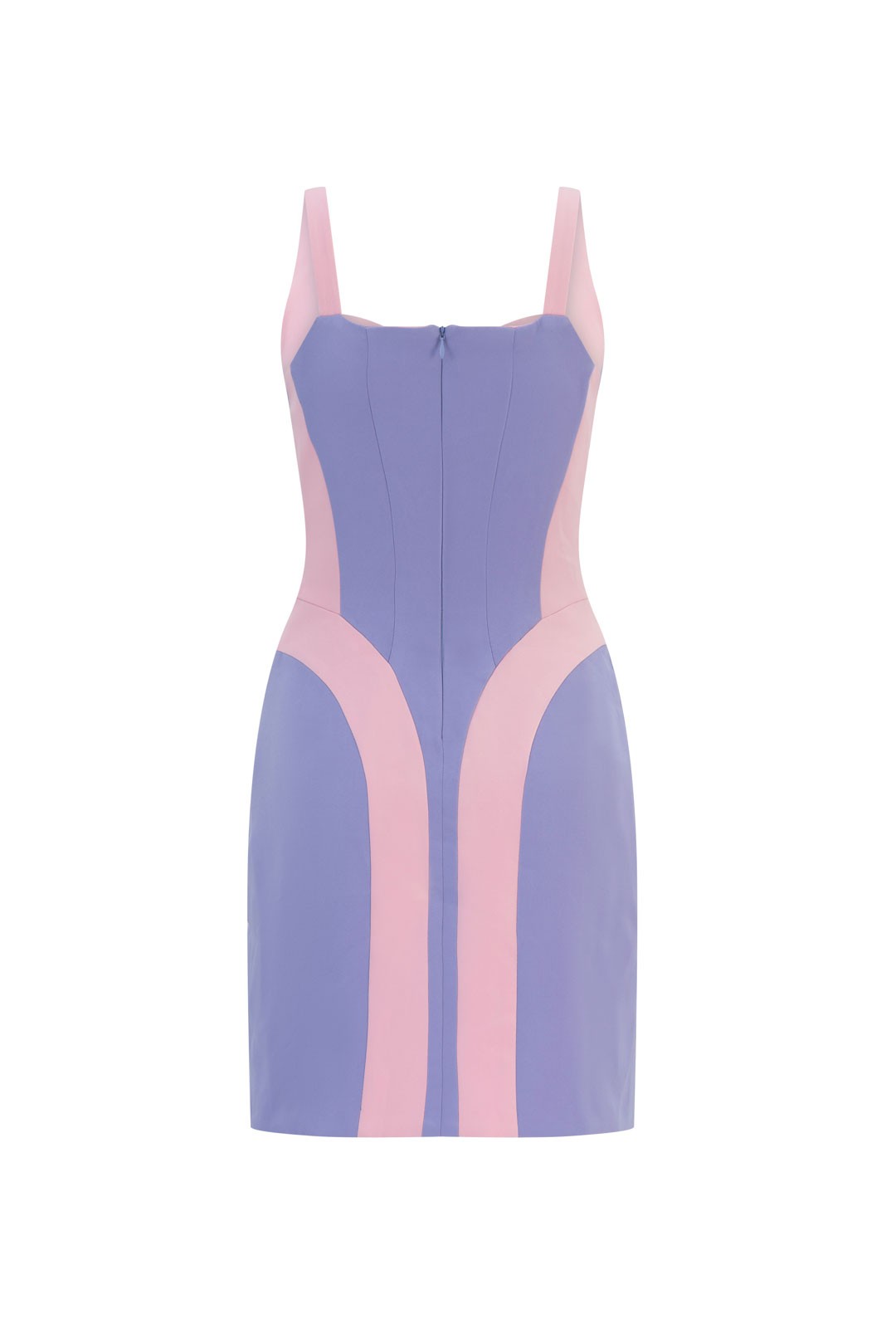 Panel dress - pink