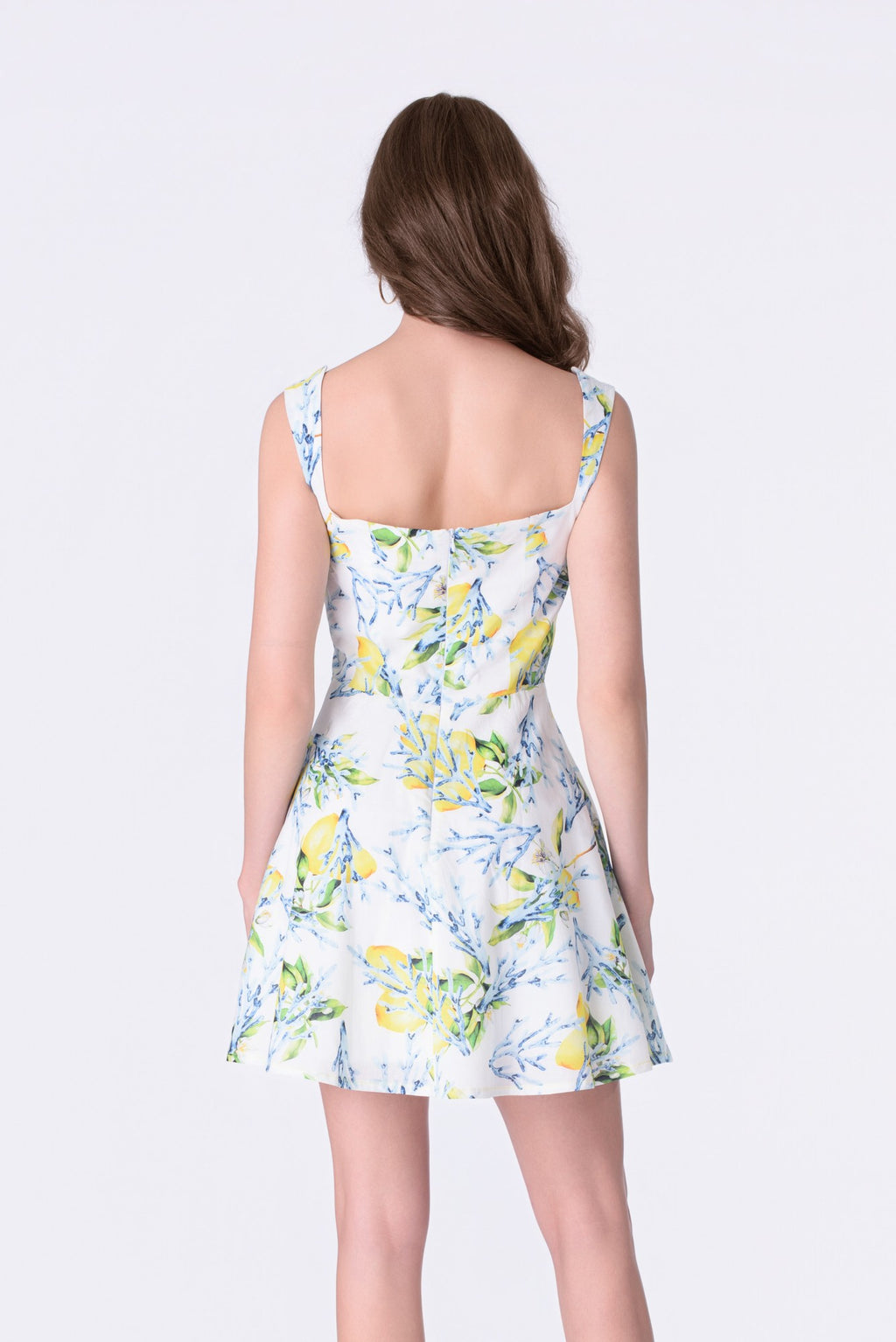 Amalfi lemon garden dress