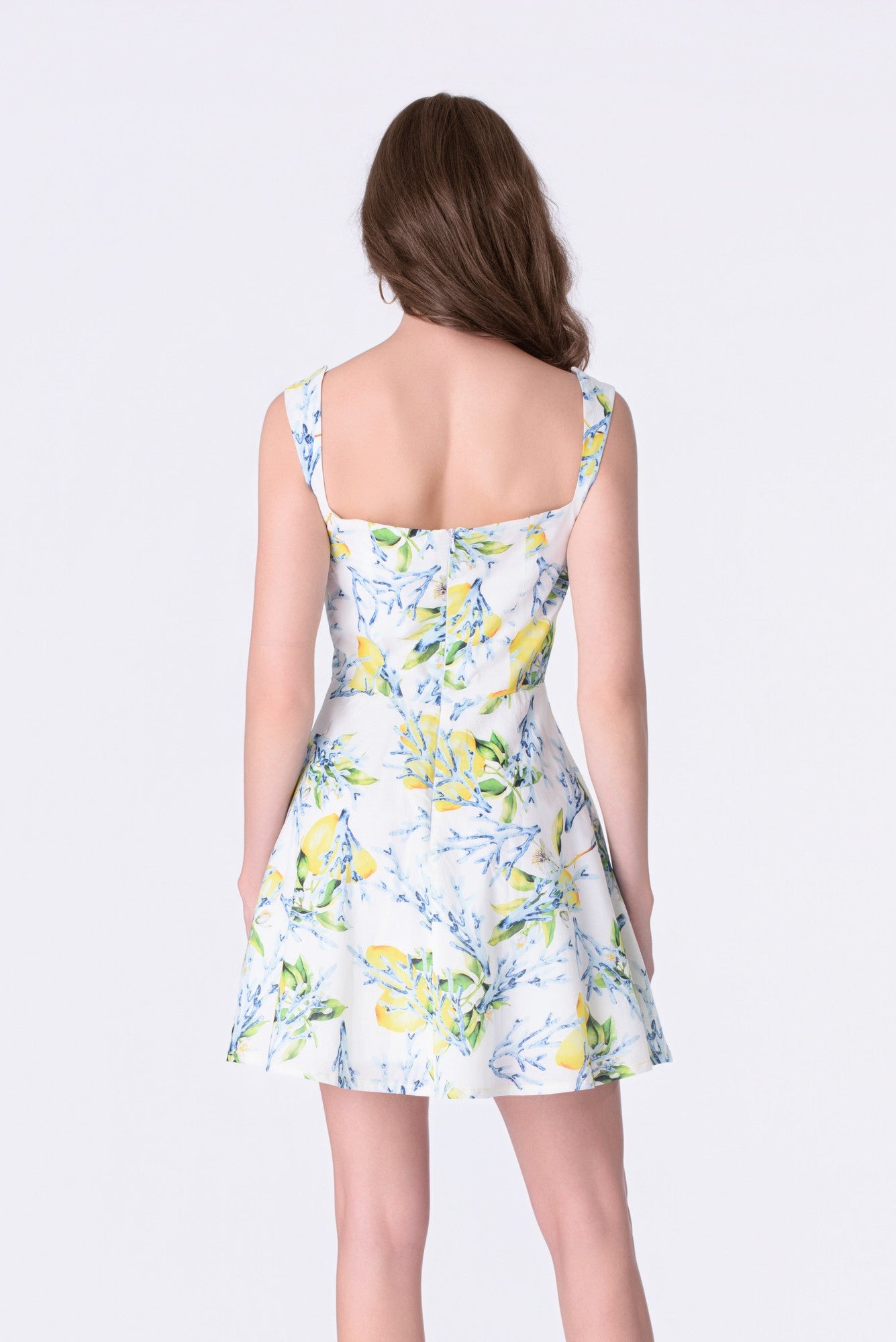 Amalfi lemon garden dress