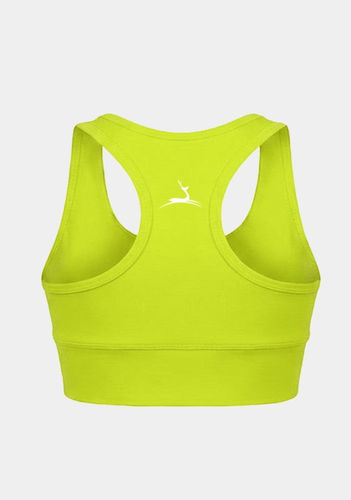 Doe ToneTwo™ Sports bra - Lime Green