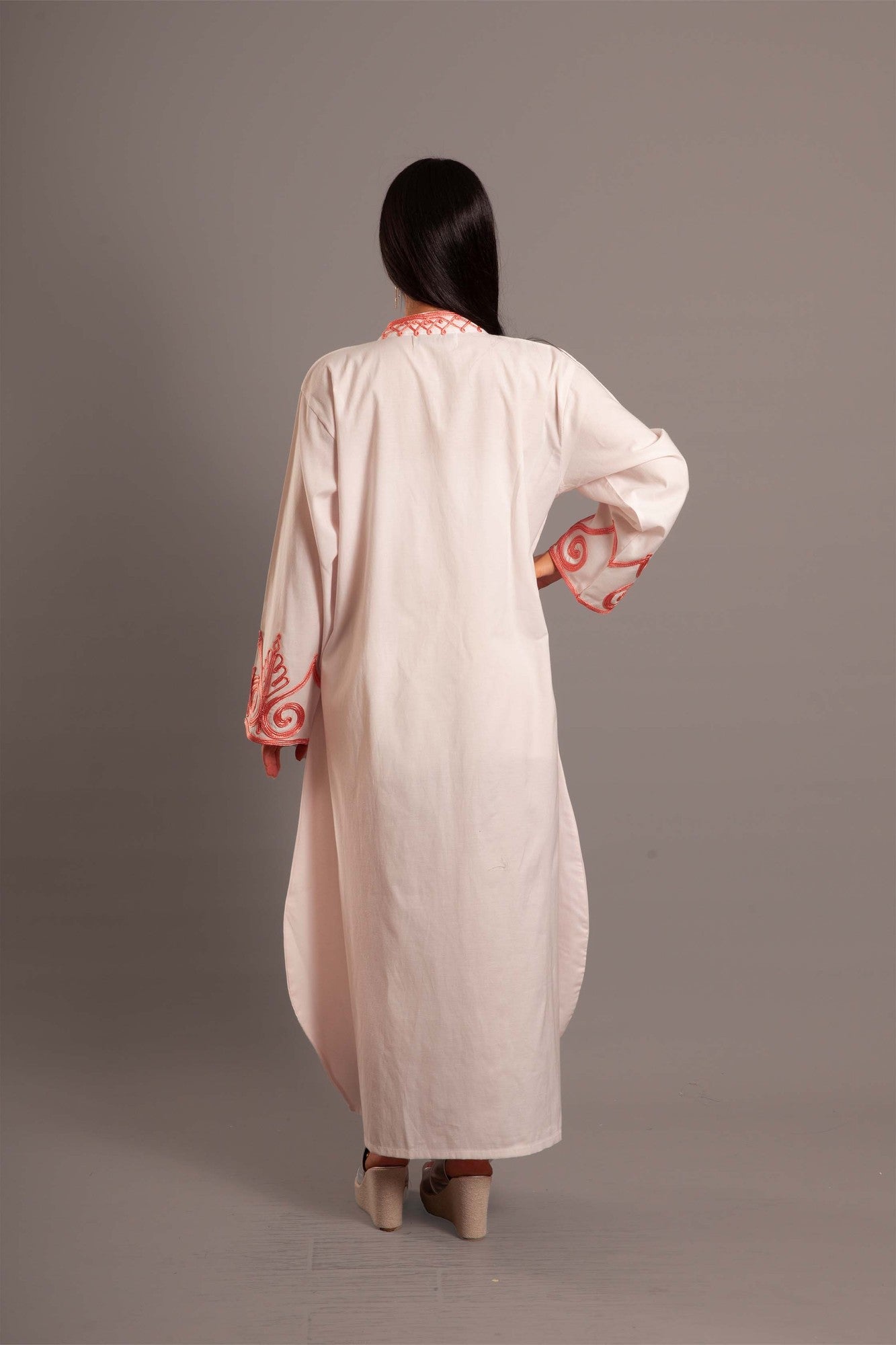 Pink cotton dress