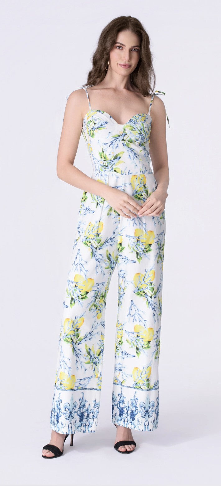 Amalfi Lemon Garden Jumpsuit