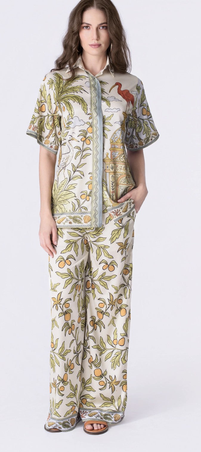 IBIS Secret Garden Silk Pants