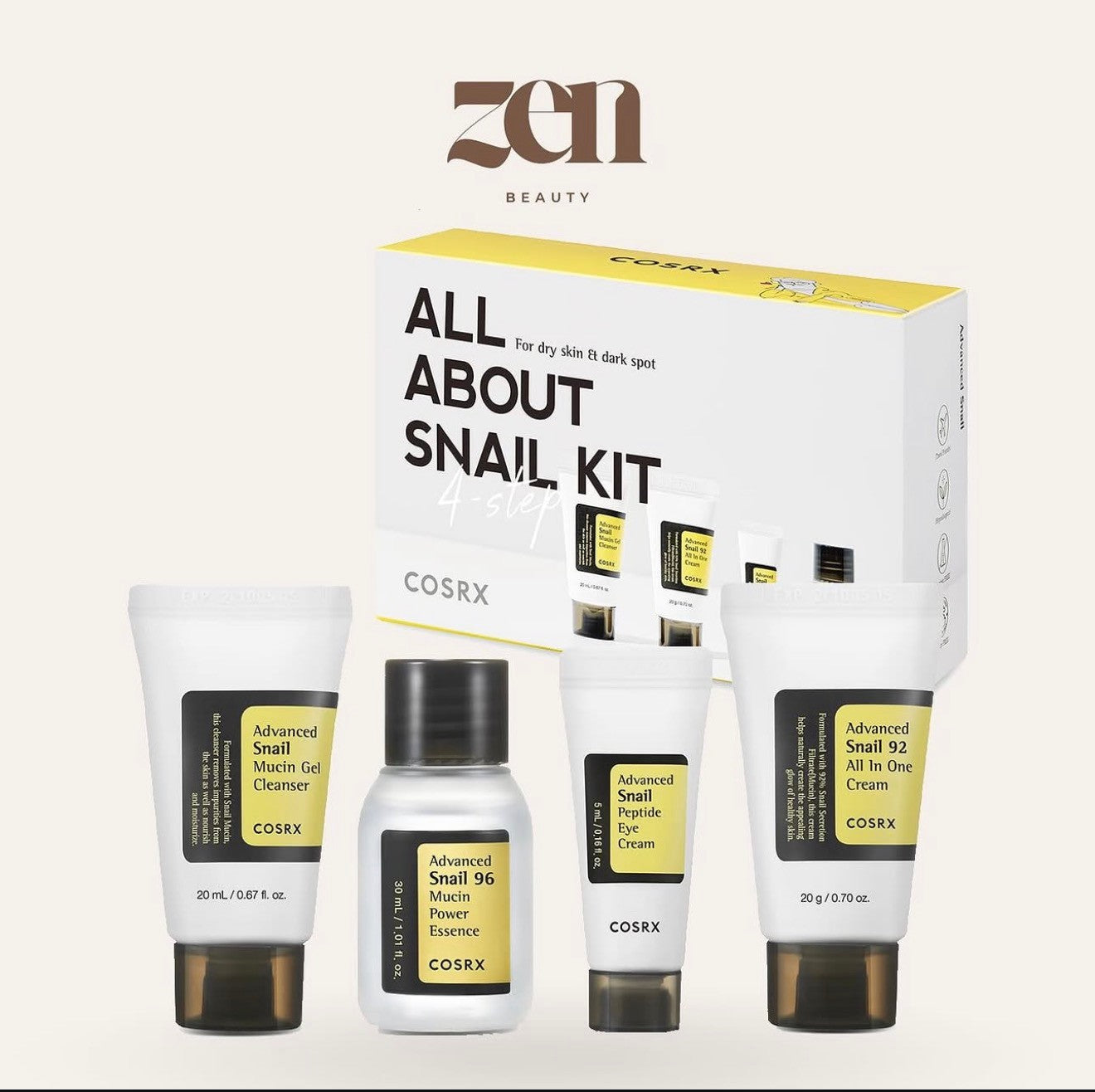 cosrx snail kit