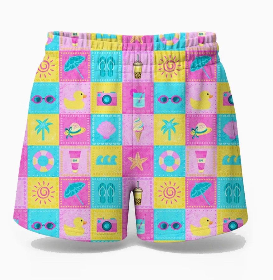 Ocean pop Shorty Short