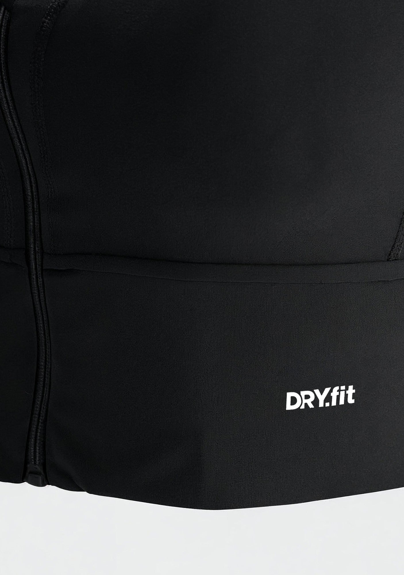 Doe High Support Adjustable Sports Bra - Black