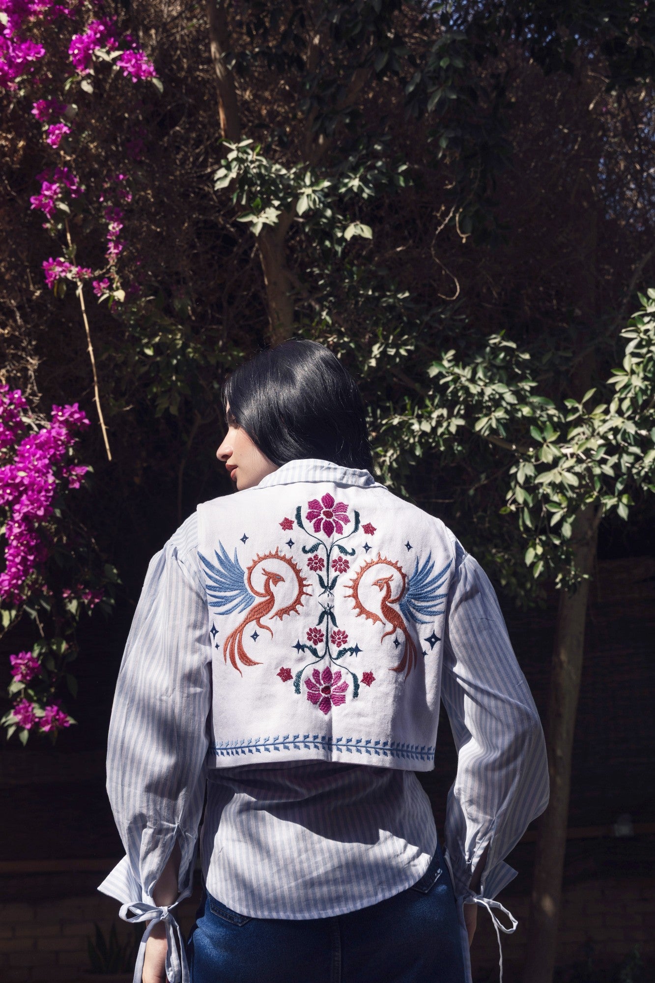 Ashes In The Mirror Gabardine Vest