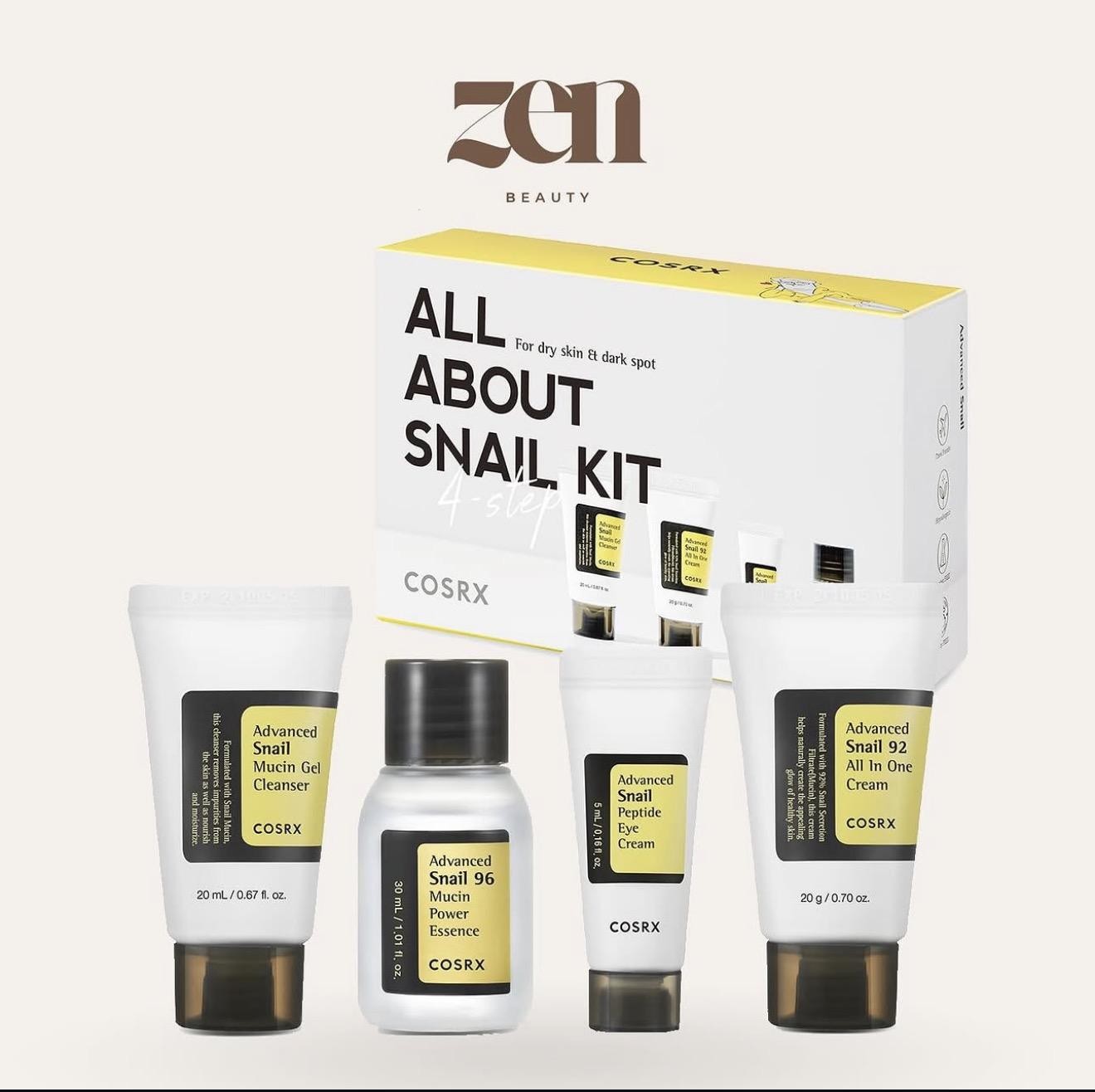 cosrx snail kit