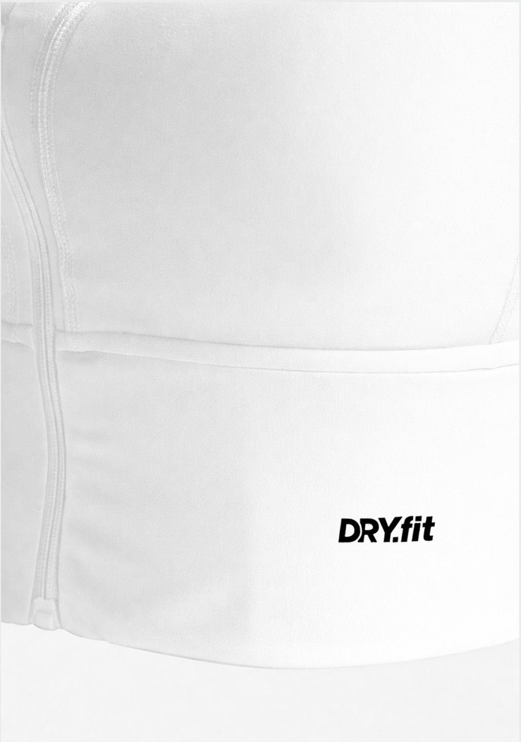 Doe High Support Adjustable Sports Bra - white