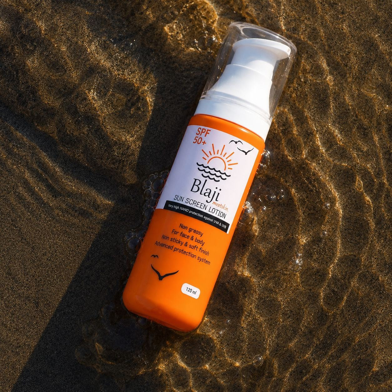 Sunscreen 50+SPF