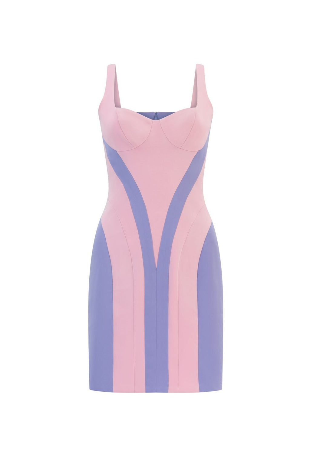 Panel dress - pink