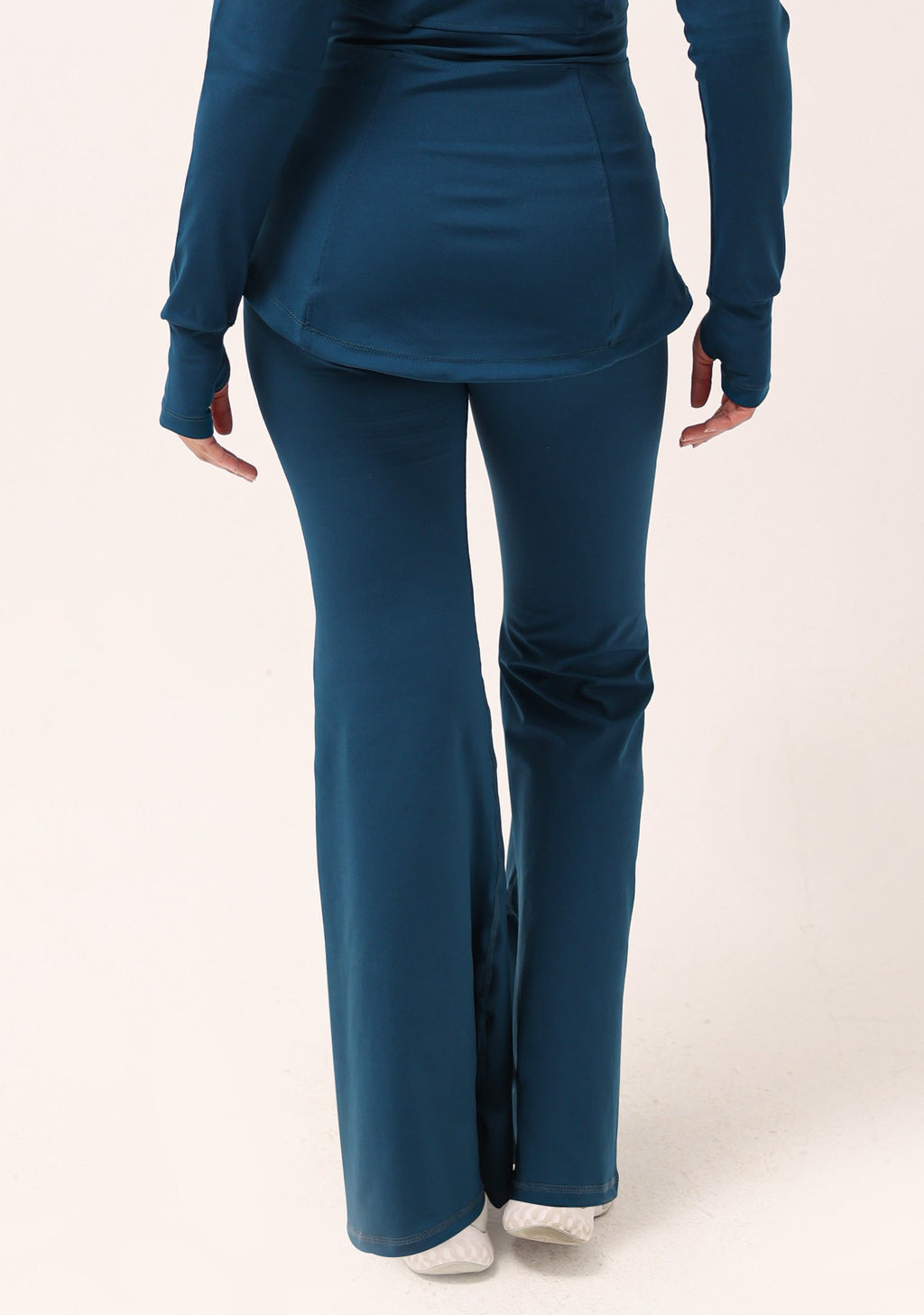 Doe ToneTwo™ Flare Pants - Teal Blue