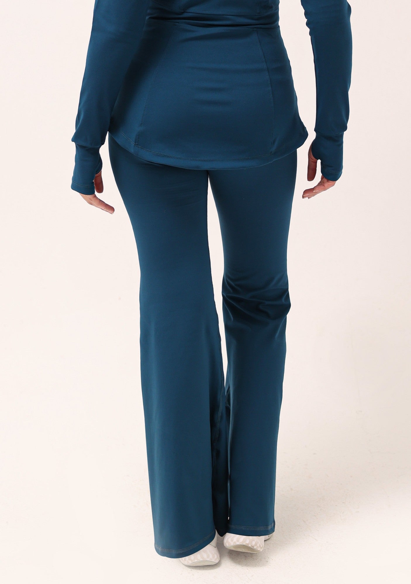 Doe ToneTwo™ Flare Pants - Teal Blue