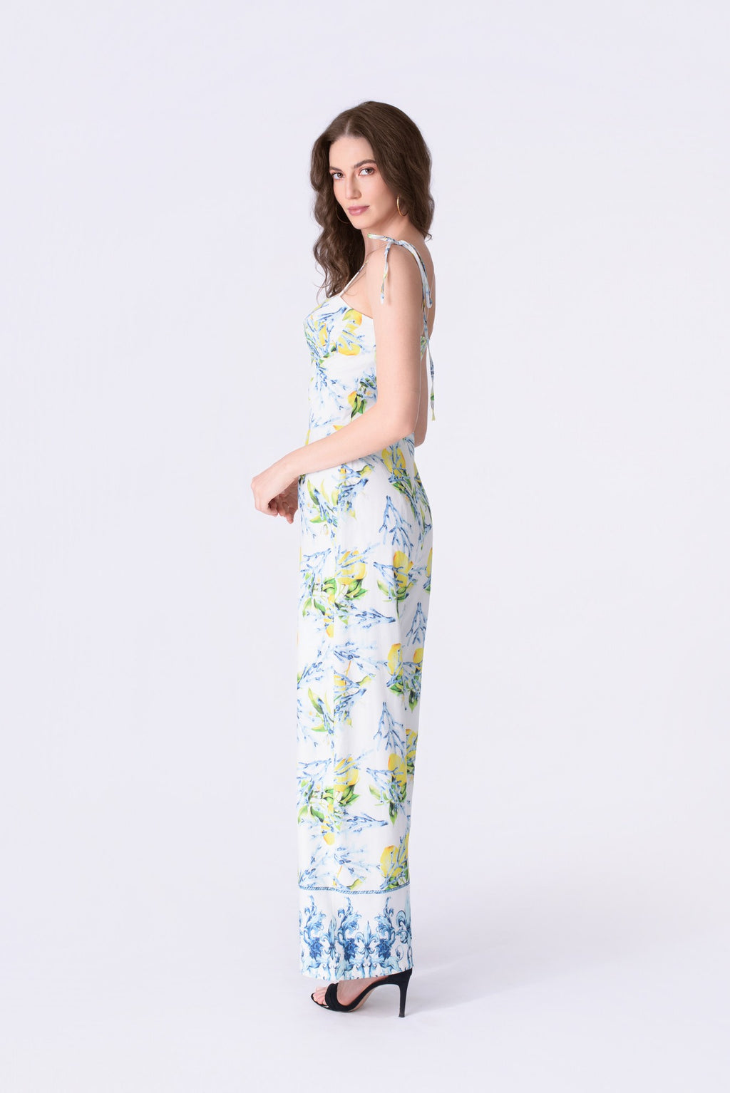 Amalfi lemon garden jumpsuit