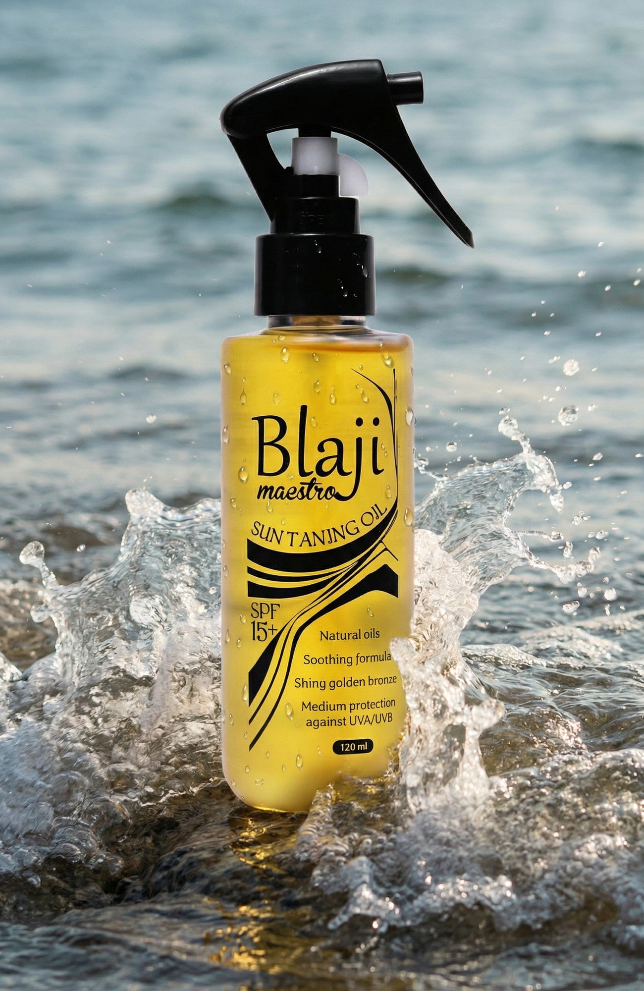 Tan Oil 15+SPF