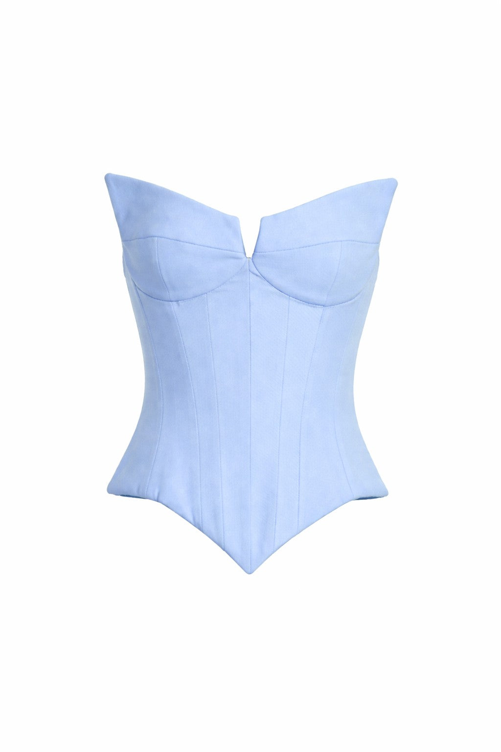 Pointed corset - Baby Blue