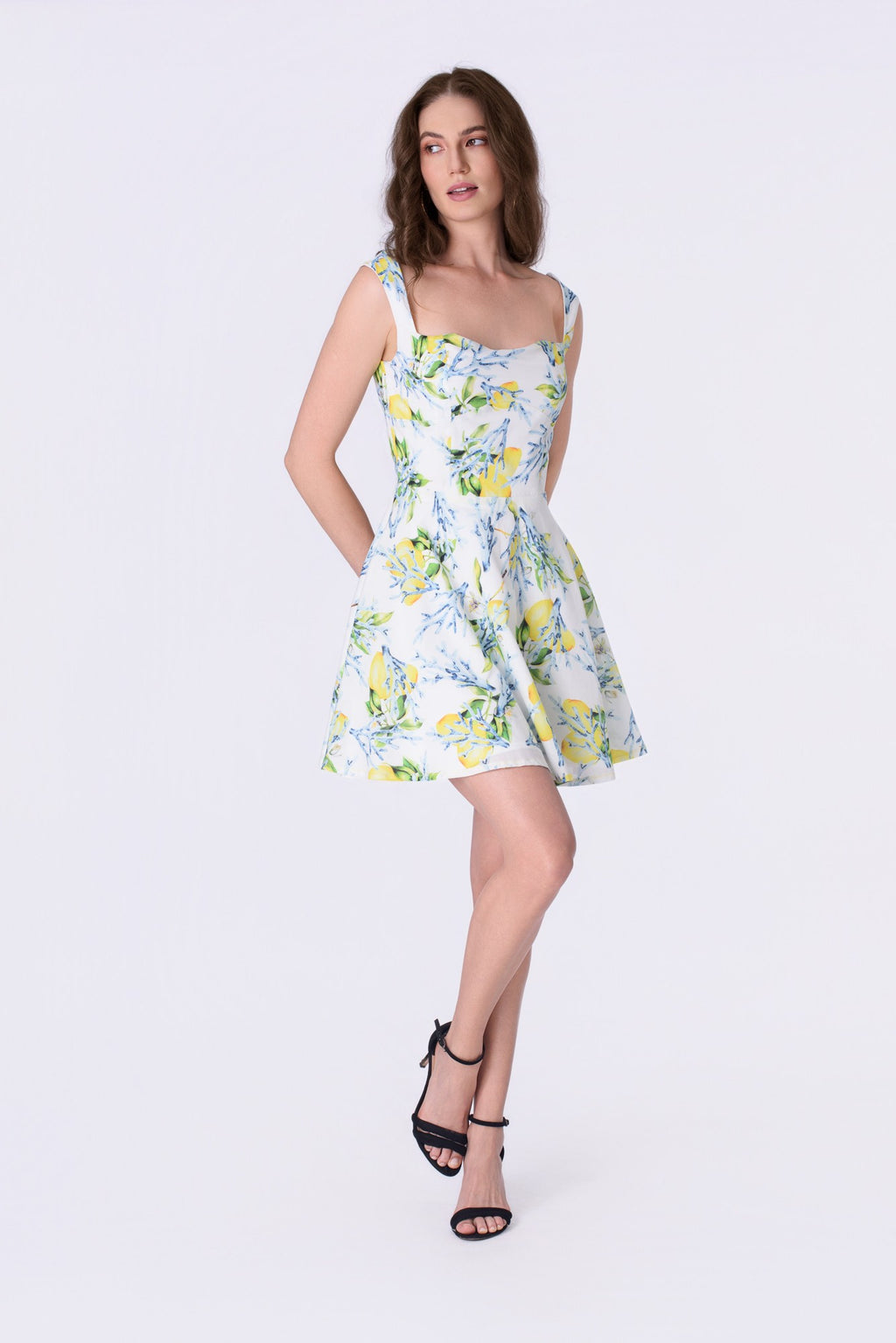 Amalfi lemon garden dress